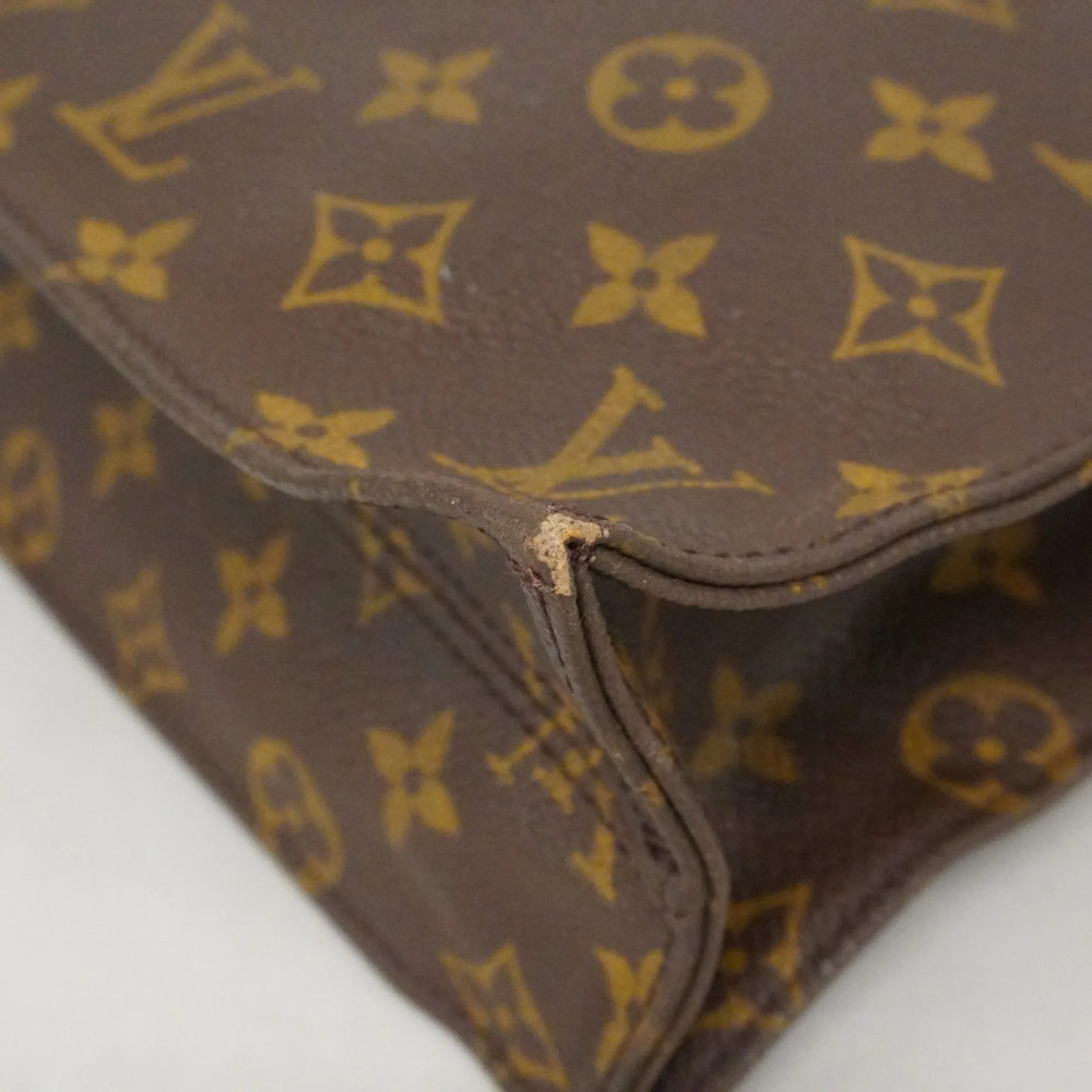 LOUIS VUITTON Authentic Brown Monogram Tote Bag - Picture 9 of 13